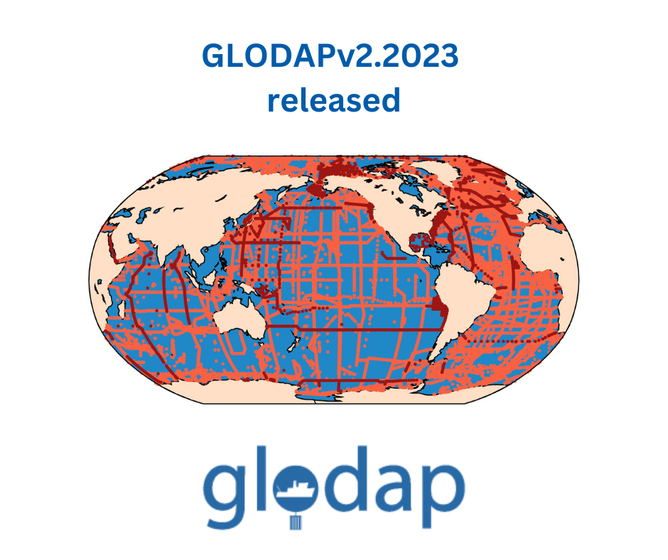 GLODAPv2.2023 data product released!